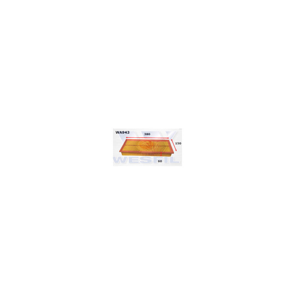 Wesfil AIR FILTER A495 BMW - WA943