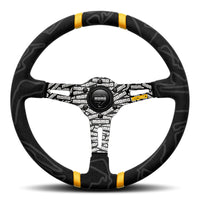 MOMO ULTRA Black 350mm Steering Wheel - VULTRABLK350R