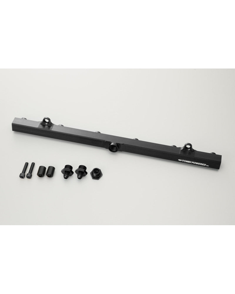 TOMEI FUEL DELIVERY PIPE RB26DETT DENSO (AN6/BLIND)  BLACKÃâ¬â¬