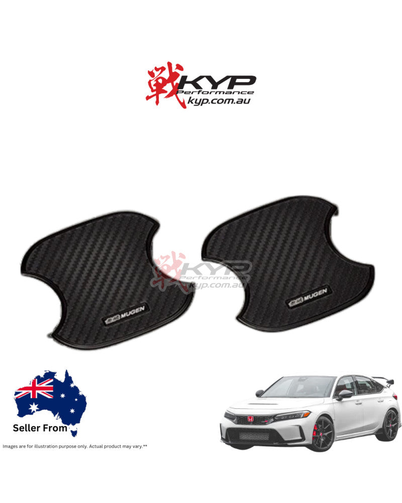 MUGEN DOOR HANDLE PROTECTOR SS STARRY SILVER METALLIC FOR HONDA CIVIC FL1 FL5 - 08P48-XG8-K0S0-M