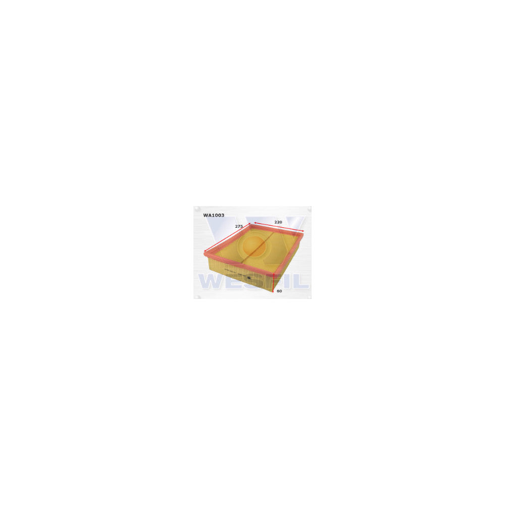 Wesfil AIR FILTER A1536 VW - WA1003