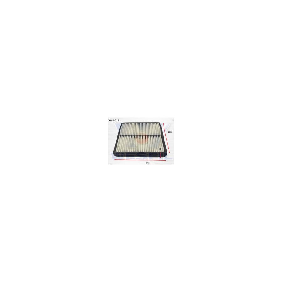 Wesfil AIR FILTER A1354 DAEWOO - WA1012