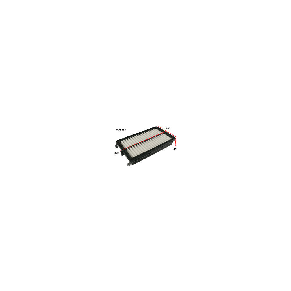 Wesfil AIR FILTER A2046 HYUNDAI/KIA - WA5585