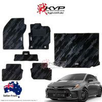 HKS FLOOR AND LUGGAGE MATS OCT RHD SET OF 6 FOR TOYOTA GR COROLLA GZEA14H 53001-AT011