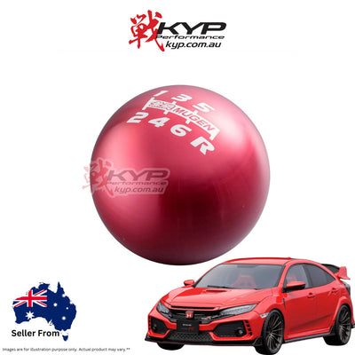 MUGEN SHIFT KNOB (RED) FOR HONDA CIVIC TYPE R FL5 FK8 FD2 FN2 S2000 AP1 AP2