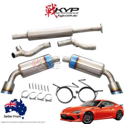 TOMEI Ti RACING TITANIUM MUFFLER For 86 FR-S BRZ ZN6 ZC6 FA20 441001 TOYOTA SUBARU