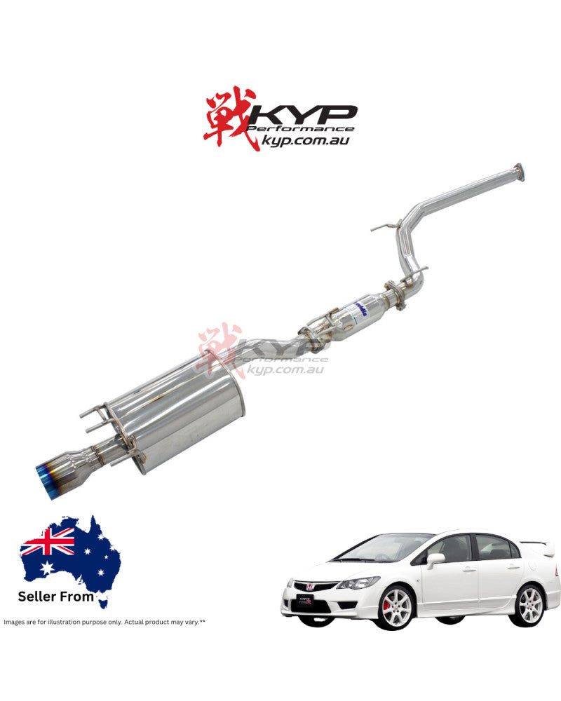 Invidia Q300 70mm Cat Back Exhaust Honda Civic Type-R FD2 06-11