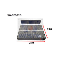 Wesfil CABIN FILTER RCA100C FORDWACF0026