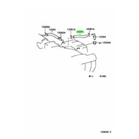 TOYOTA OEM VENTILATION HOSE 12261-46031