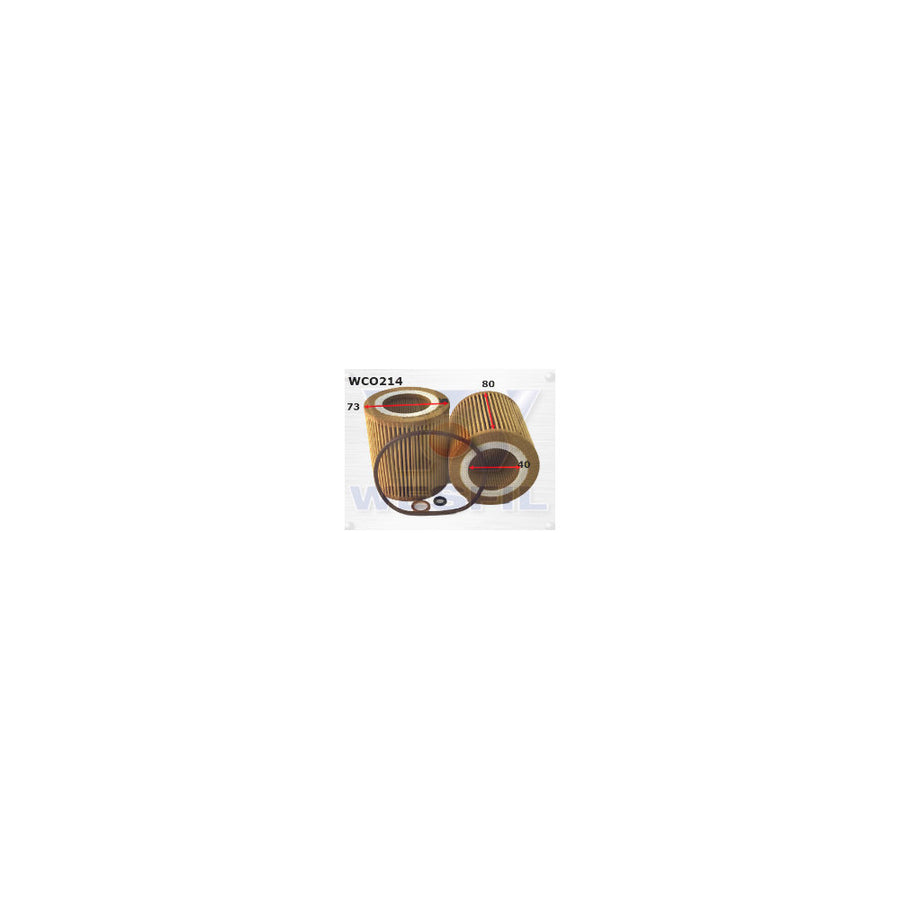 Wesfil OIL FILTER BMW - WCO214