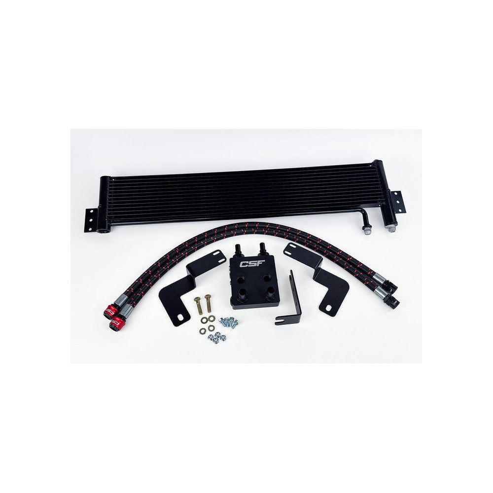 CSF Racing External Transmission Oil Cooler Kit for Ford Bronco 21+ (2.7L Ecoboost)