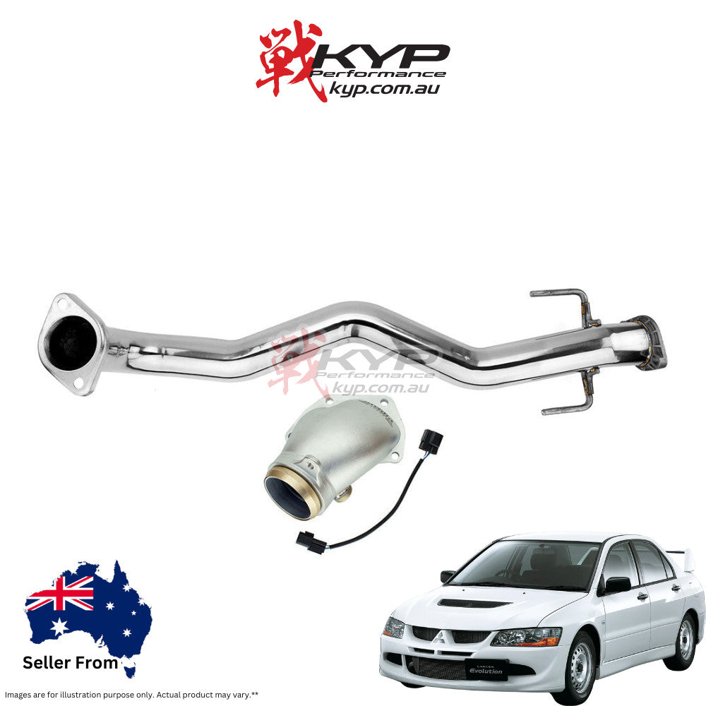 Invidia O2 Outlet Housing/Front Pipe Combo Mitsubishi Evo 7 8 9 CT9A EVOLUTION LANCER EVO7 EVO8 EVO9