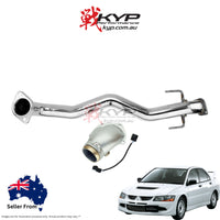 Invidia O2 Outlet Housing/Front Pipe Combo Mitsubishi Evo 7 8 9 CT9A EVOLUTION LANCER EVO7 EVO8 EVO9