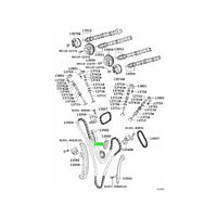 TOYOTA OEM SPROCKET ASSY, IDLE FOR 2GR -13530-31021