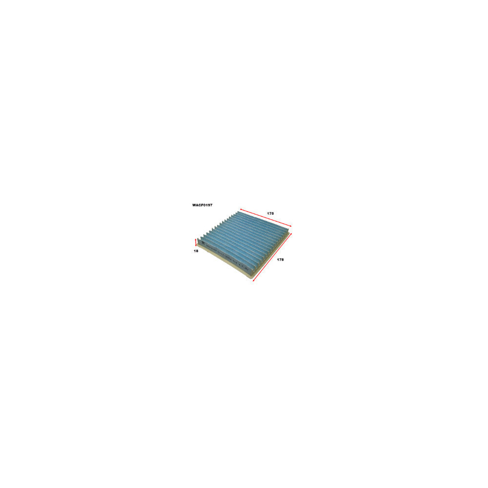Wesfil CABIN FILTER RCA321P MITSUBISHIWACF0197