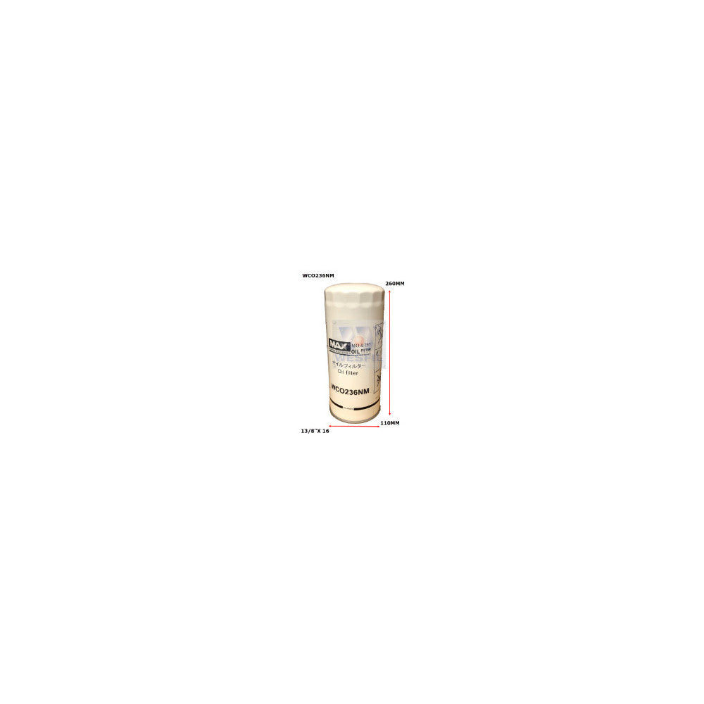 Wesfil OIL FILTER Z878 NISSAN - WCO236NM