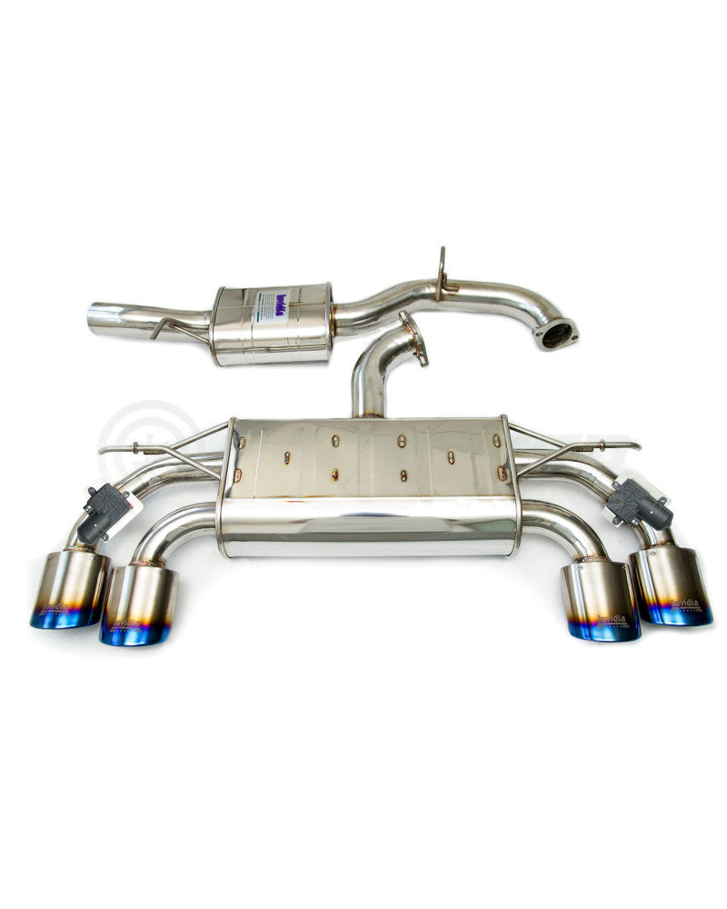 Invidia Q300 Valved Catback Exhaust w/Oval Tips VW Golf R Mk7