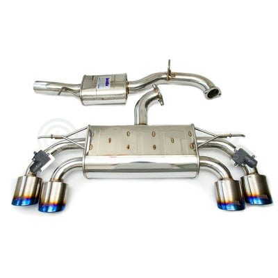 Invidia Q300 Valved Catback Exhaust w/Oval Tips VW Golf R Mk7