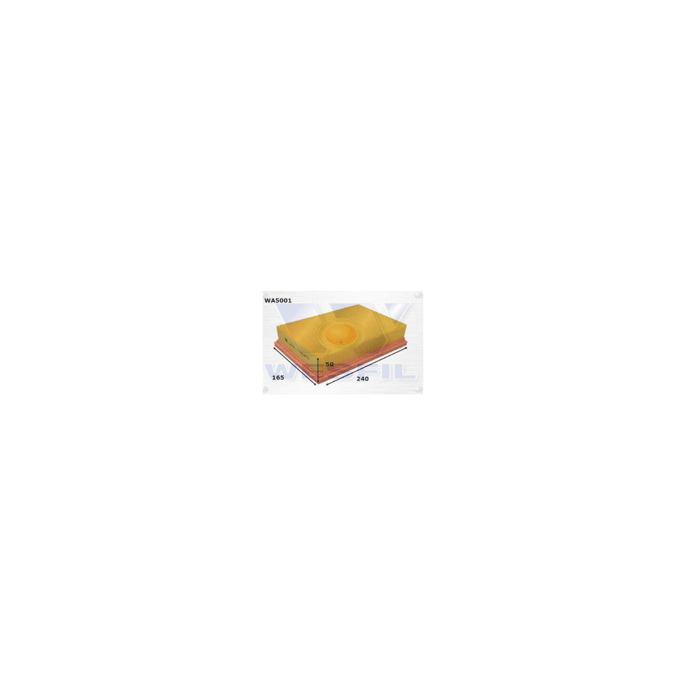 Wesfil AIR FILTER A1685 PEUGEOT - WA5001