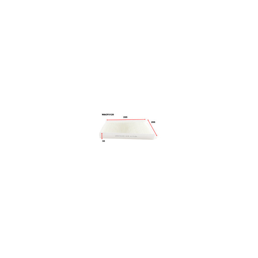 Wesfil CABIN FILTER RCA235P HYUNDAIWACF0120