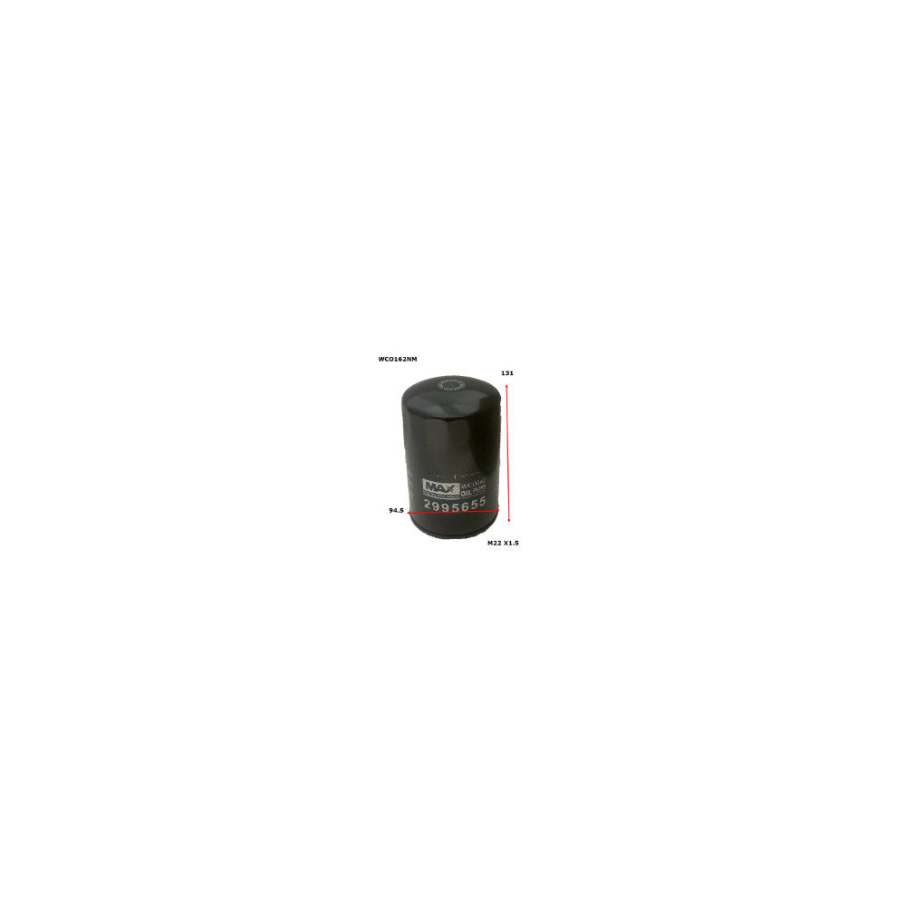 Wesfil OIL FILTER Z996 IVECO/FIAT - WCO162NM