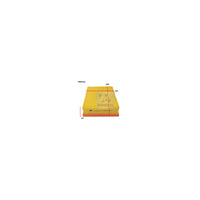 Wesfil AIR FILTER A1655 PEUGEOT - WA5416