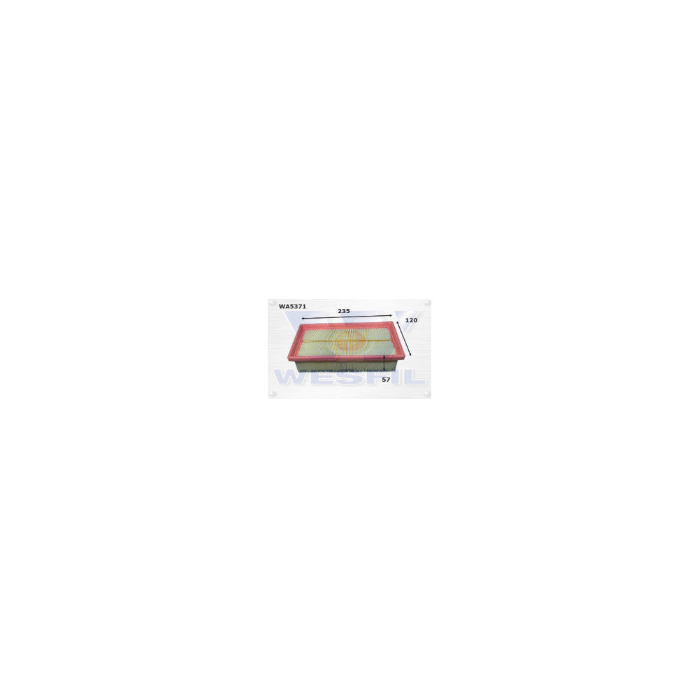 Wesfil AIR FILTER A1864 CITROEN/ PEUGEOT CITROEN/PEUGEOT - WA5371