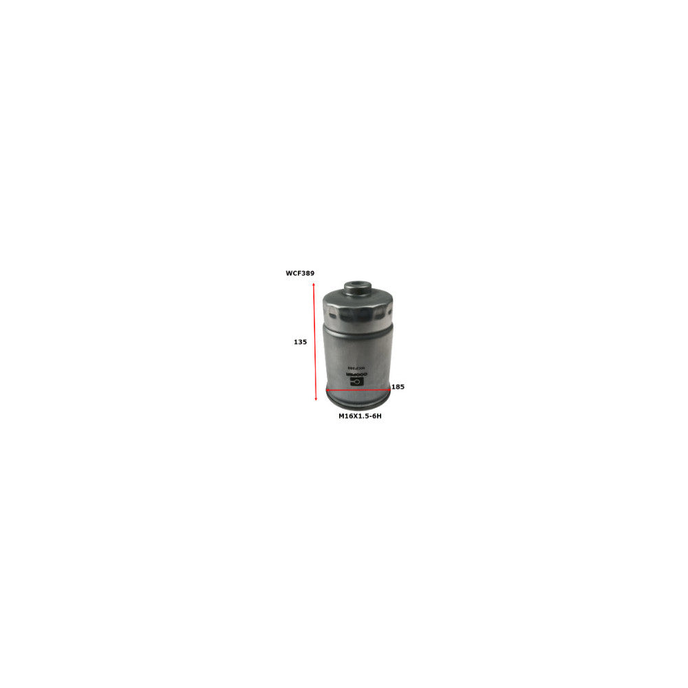 Wesfil DIESEL FUEL FILTER Z1117 HYUNDAI/KIA - WCF389
