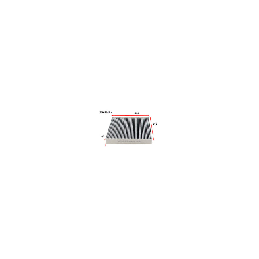 Wesfil CABIN FILTER RCA181P FORDWACF0123