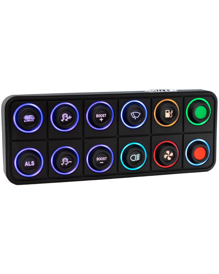 LINK 12 KEY (2X6) CAN KEYPAD WITH INTERCHANGEABLE 15MM INSERTS (SOLD SEPARATELY)