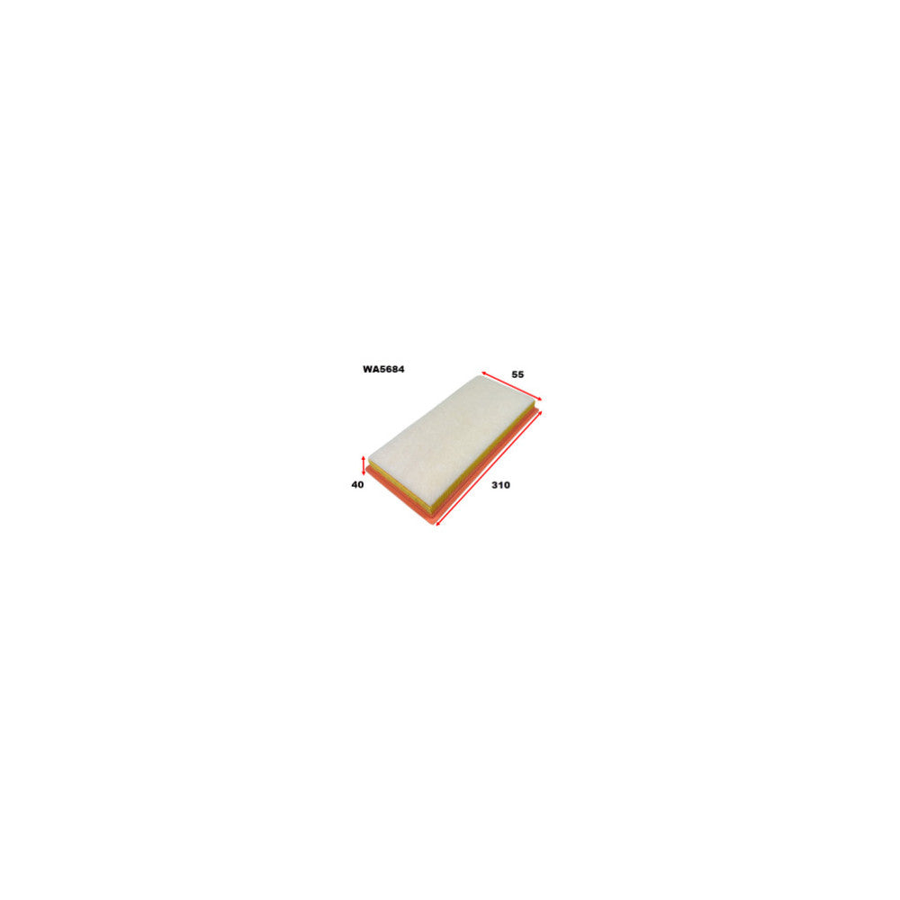 Wesfil AIR FILTER ALFA/JEEP - WA5684