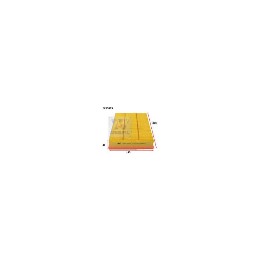 Wesfil AIR FILTER HAVAL - WA5425
