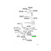 TOYOTA OEM Crown/Mark X GRS204/GWS204/GRS180/UZS186 Lower Ball joint Front LHS43340-39505