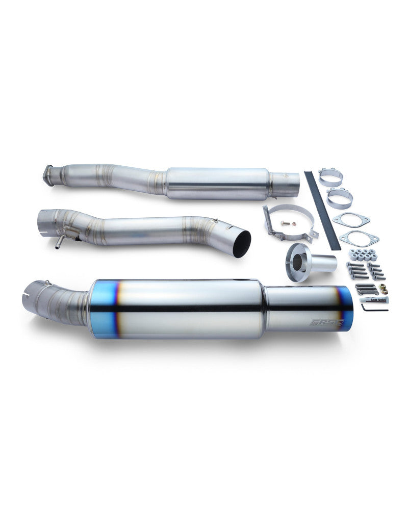 RSE FULL TITANIUM MUFFLER EXHAUST FOR NISSAN SKYLINE RV37 VR30 RB6090-NS21A