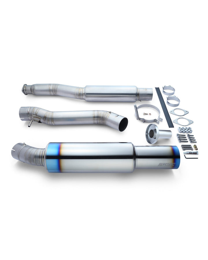 RSE FULL TITANIUM MUFFLER EXHAUST FOR NISSAN SKYLINE RV37 VR30 RB6090-NS21A