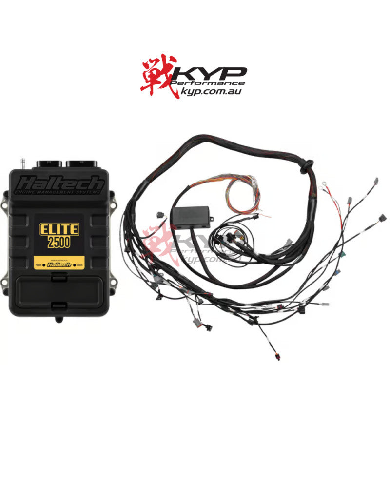 HALTECH Elite 2500 + Toyota 2JZ No Ignition Harness Terminated Harness Kit - HT-151353