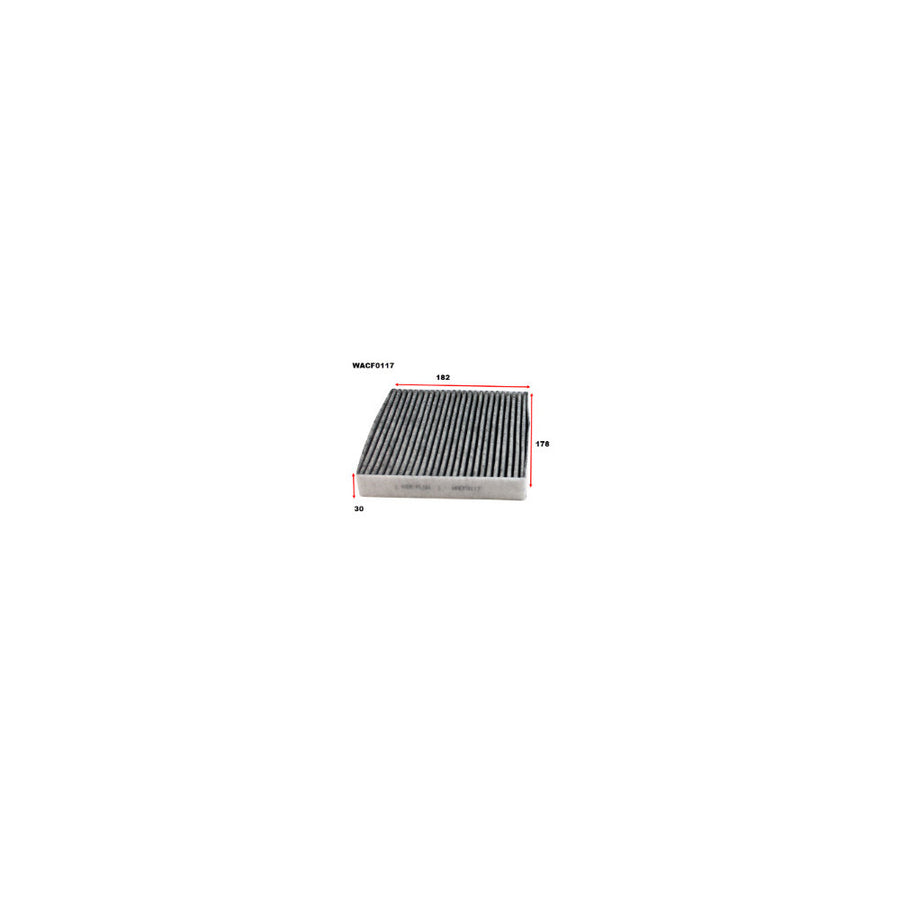 Wesfil CABIN FILTER RCA248P/RCA268P SUZUKI/FIATWACF0117