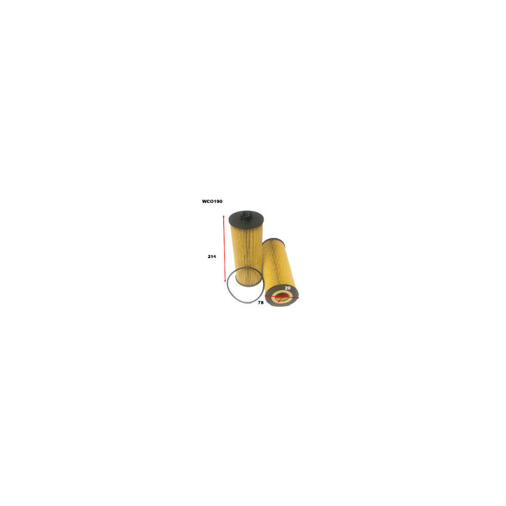 Wesfil OIL FILTER R2727P MERCEDES - WCO190