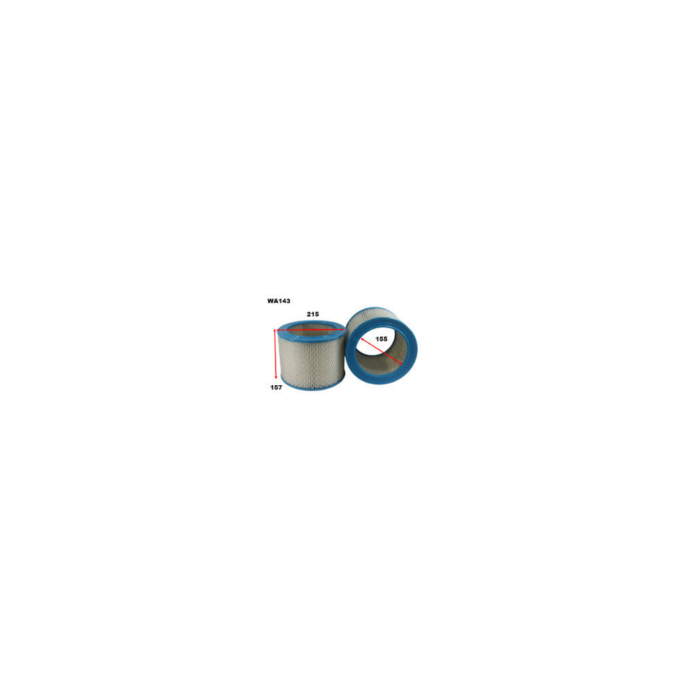 Wesfil AIR FILTER A143 BEDFORD - WA143