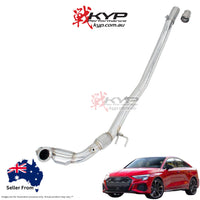 Invidia Down Pipe w/High Flow Cat Audi S3 8V/VW Golf R Mk7, Mk7.5 volkswagen