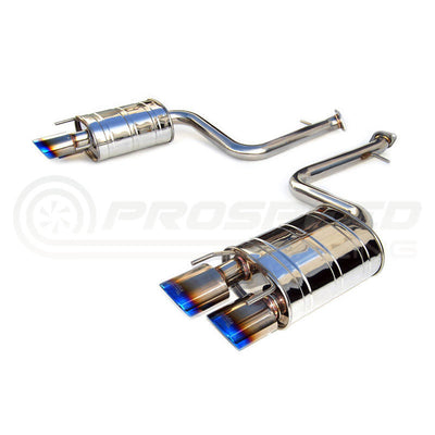 Invidia Q300 Axle Back Exhaust - Rolled Polished Stainless Tips Lexus RC200T/RC300/RC350 SC10R 14-21
