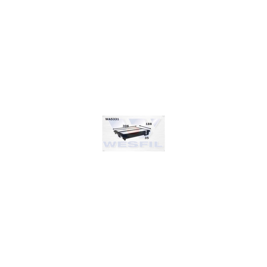 Wesfil AIR FILTER A1823 HONDA HONDA - WA5331