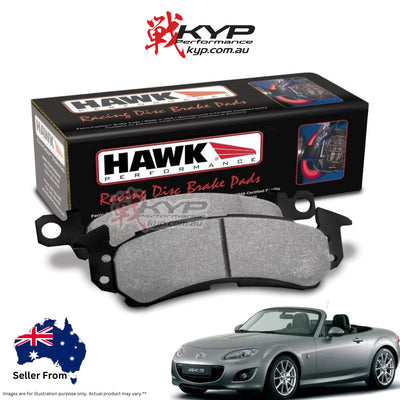 Hawk Performance HP+ Rear Brake Pads - Mazda MX-5 NC 05-14/ND 15-21 MIATA - HB523N.539