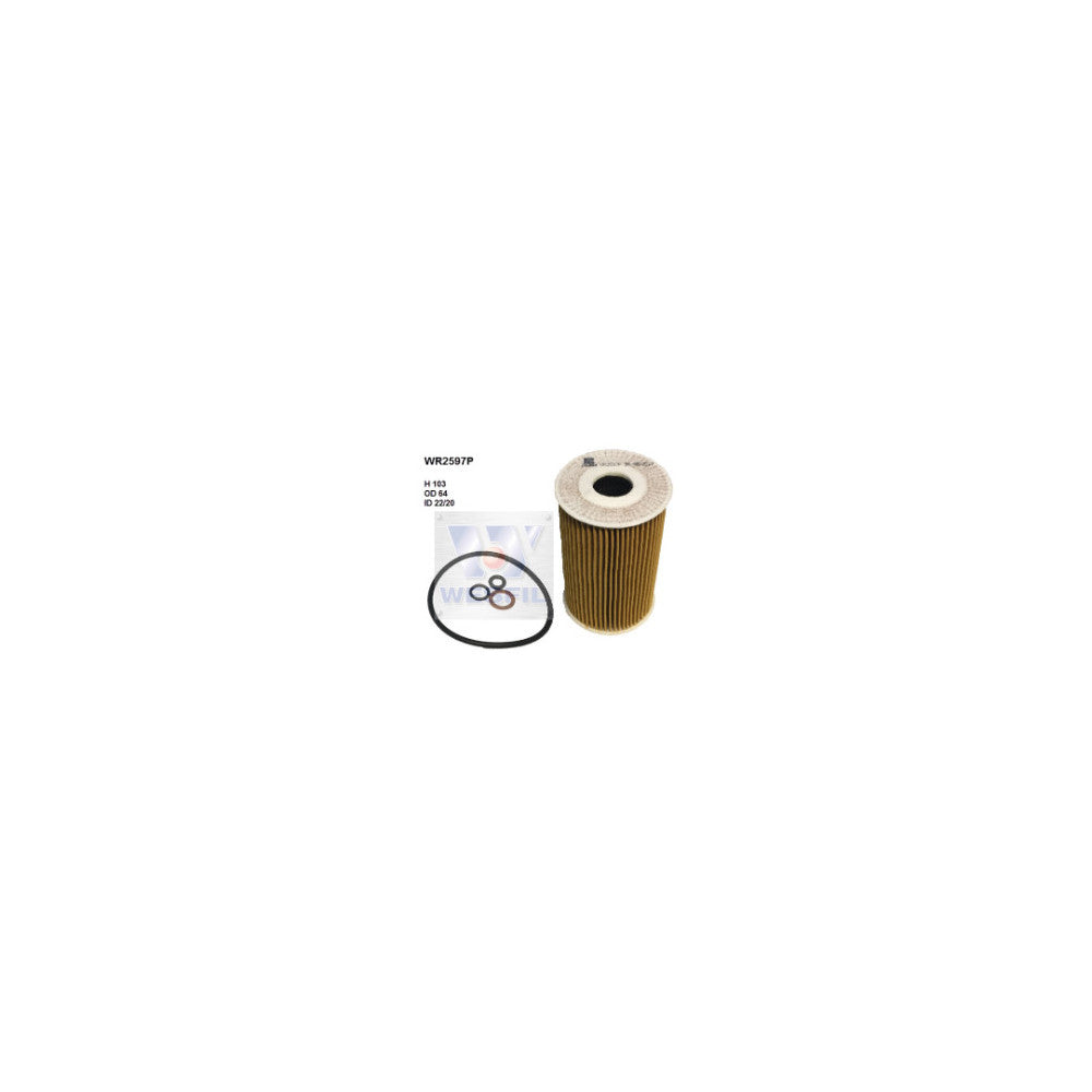 Wesfil OIL FILTER R2597P BMW - WR2597P