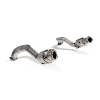 Akrapovic Link Pipe Set (Titanium) for Porsche 718 Cayman GT4 RS