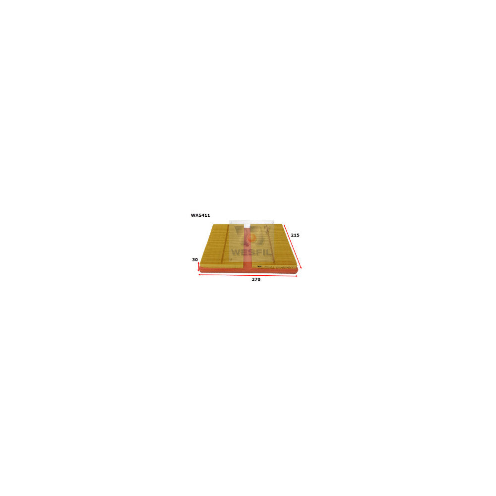 Wesfil AIR FILTER A1935 AUDI - WA5411