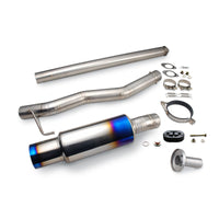 RSE FULL TITANIUM MUFFLER EXHAUST USDM BUMPER FOR MITSUBISHI EVO 8 9 4G63 RB6090-MT01B EVOLUTION EVO8 EVO9