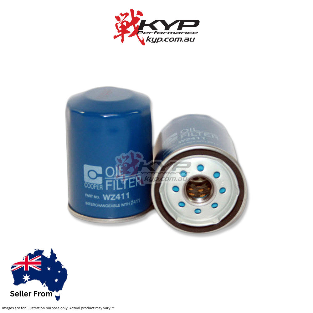 Wesfil WZ411 - OIL FILTER Z411 EUNOS/FORD/MAZDA/MITSUBISHI/PROTON - WZ411