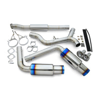 RSE FULL TITANIUM MUFFLER EXHAUST TYPE-D FOR SUBARU WRX STI GV VA EJ20 EJ25 FA20DIT RB6090-SB02D
