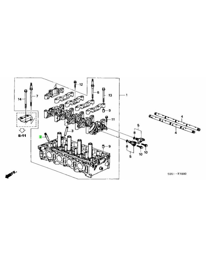 HONDA OEM INTAKE VALVE